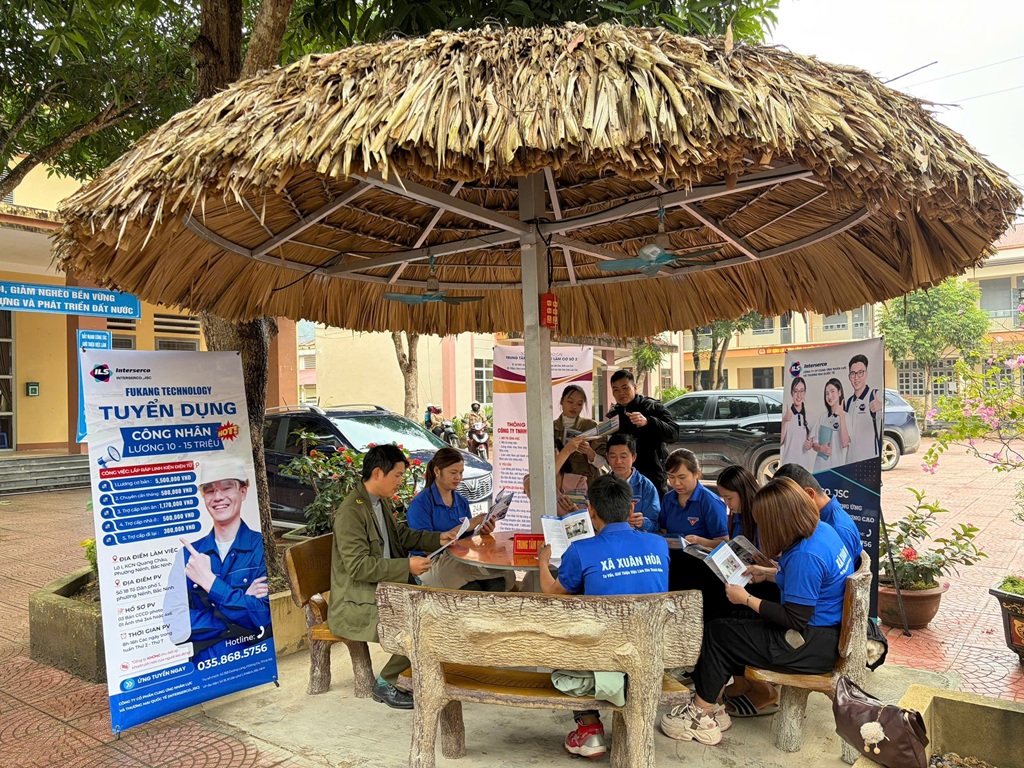 INTERSERCO.,JSC - “NGÀY HỘI VIỆC LÀM” TẠI TỈNH LÀO CAI